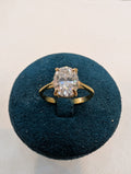 Mossanite ring